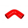Kolanko silikonowe 102mm 90' - XXL red